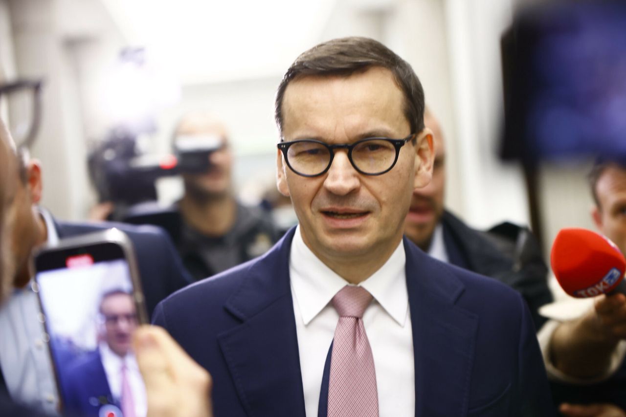 Morawiecki zobaczył projekt budżetu. "Hipokryzja sięgnęła szczytów"