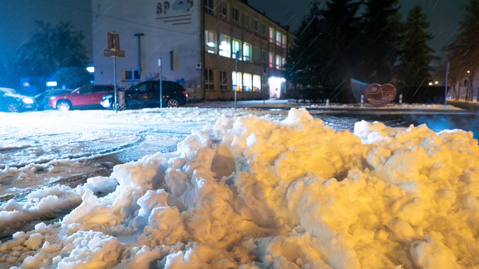 Wągrowiec w śnieżnej odsłonie