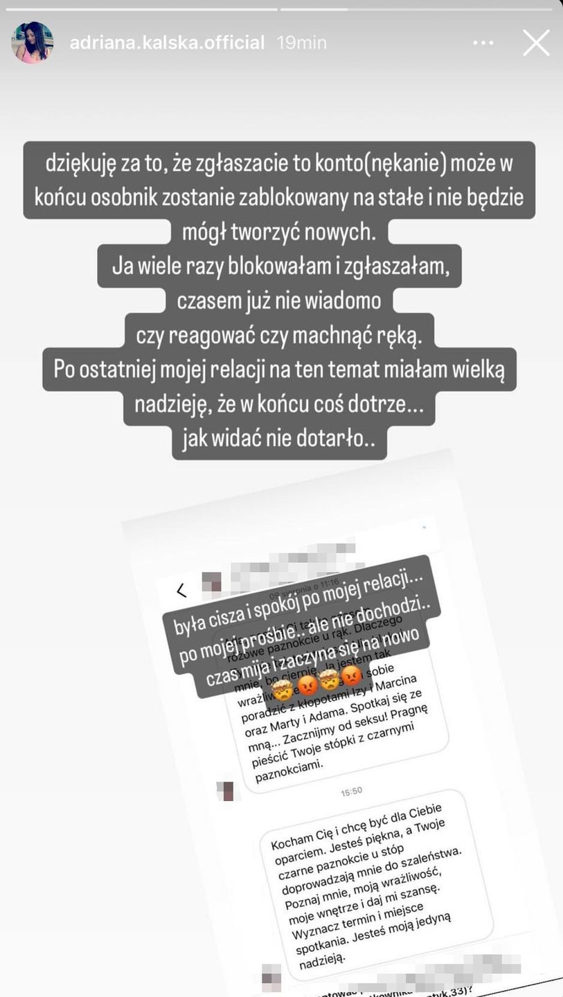 Wpisy Adriany Kalskiej