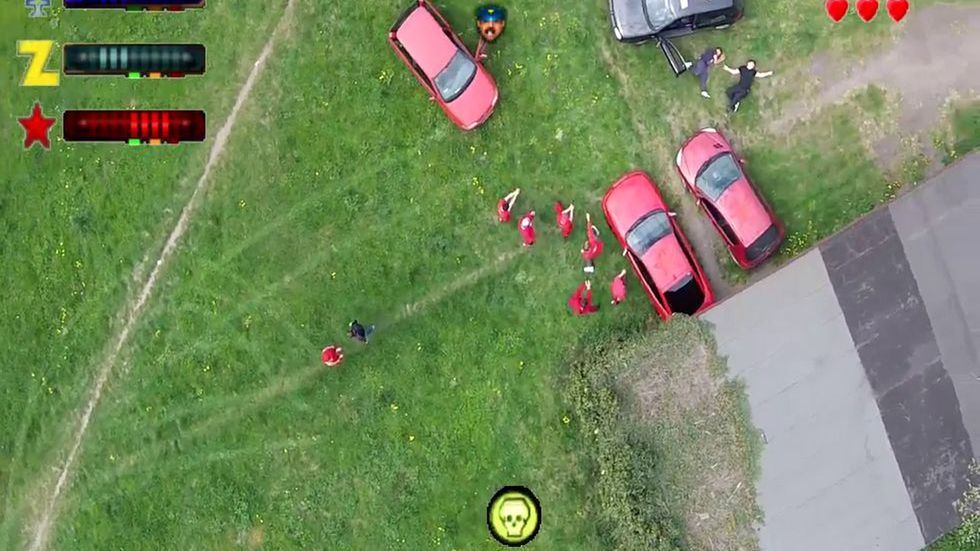 GTA 2 z fotorealistyczną grafiką. Niesamowity efekt uzyskany za pomocą drona! 1