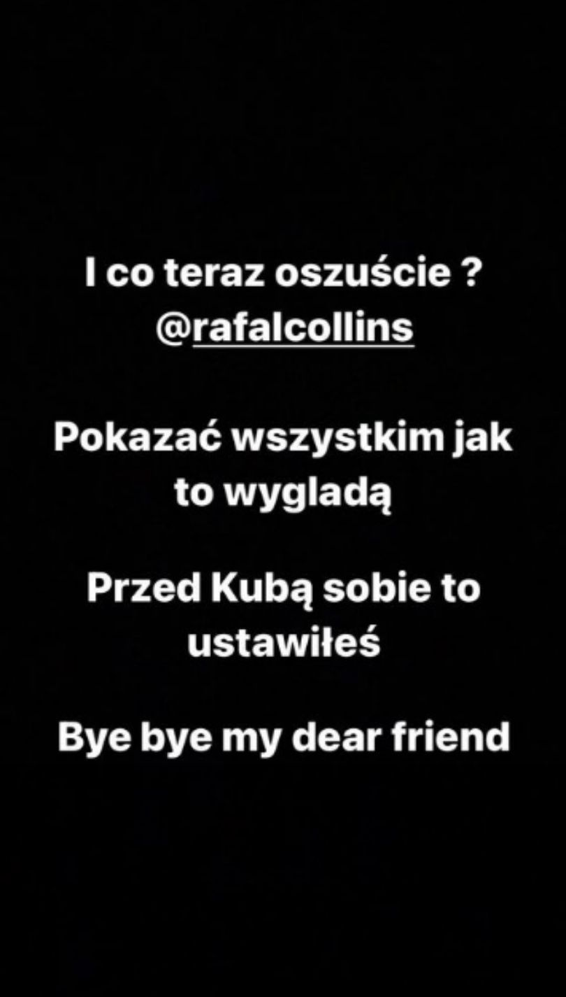 Daniel Martyniuk uderza w Rafała Collinsa