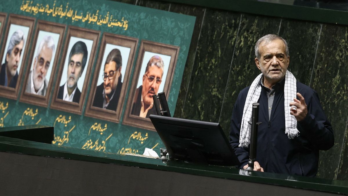 Prezydent Iranu Masud Pezeszkian