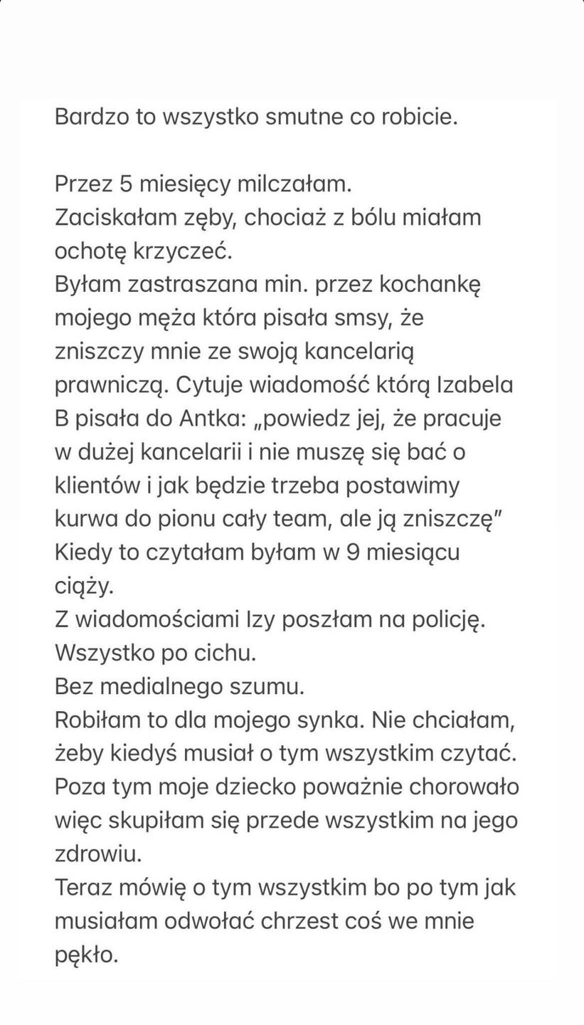Joanna Opozda uderza w Królikowskich i kochankę Antka
