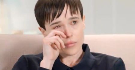 Pierwszy taki wywiad Elliota Page. Nie mógł ukryć łez wzruszenia