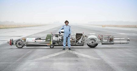 Guy Martin testuje przed próbą bicia rekordu. Chce być najszybszym motocyklistą w historii