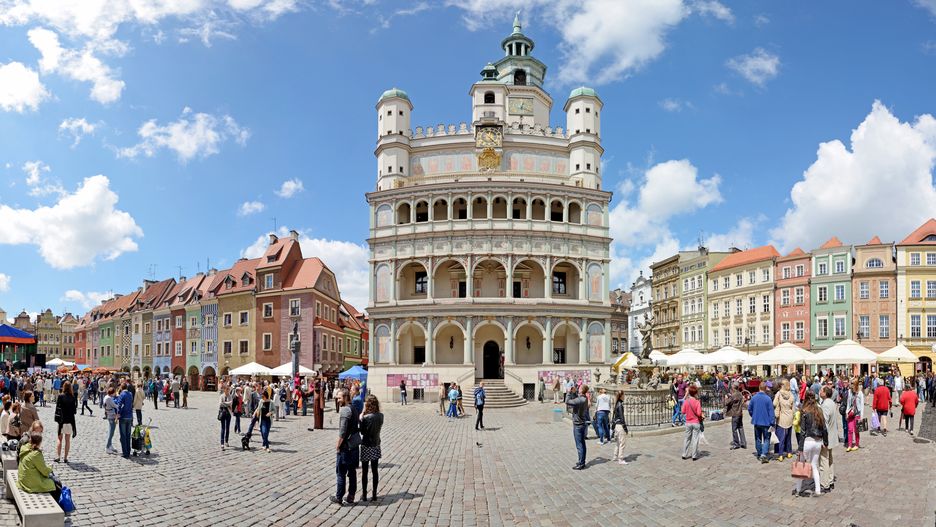 Poznański Stary Rynek zachwyca turystów 