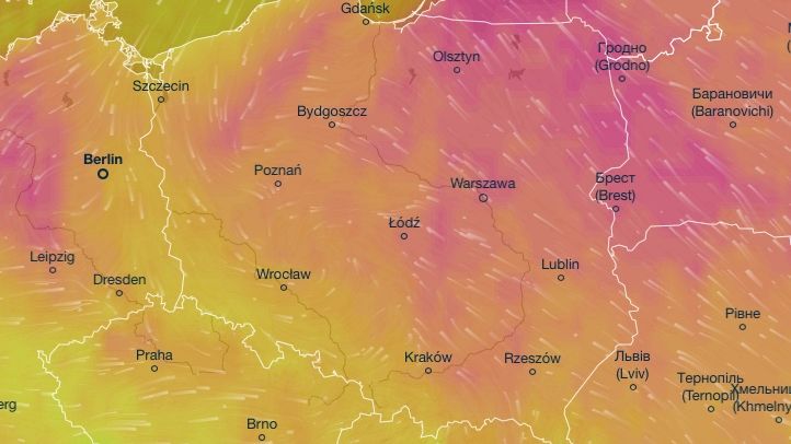 Prognoza pogody na czwartek