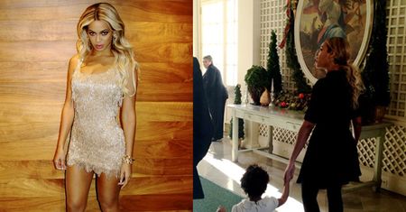Beyonce z córką w Białym Domu! (ZDJĘCIA)