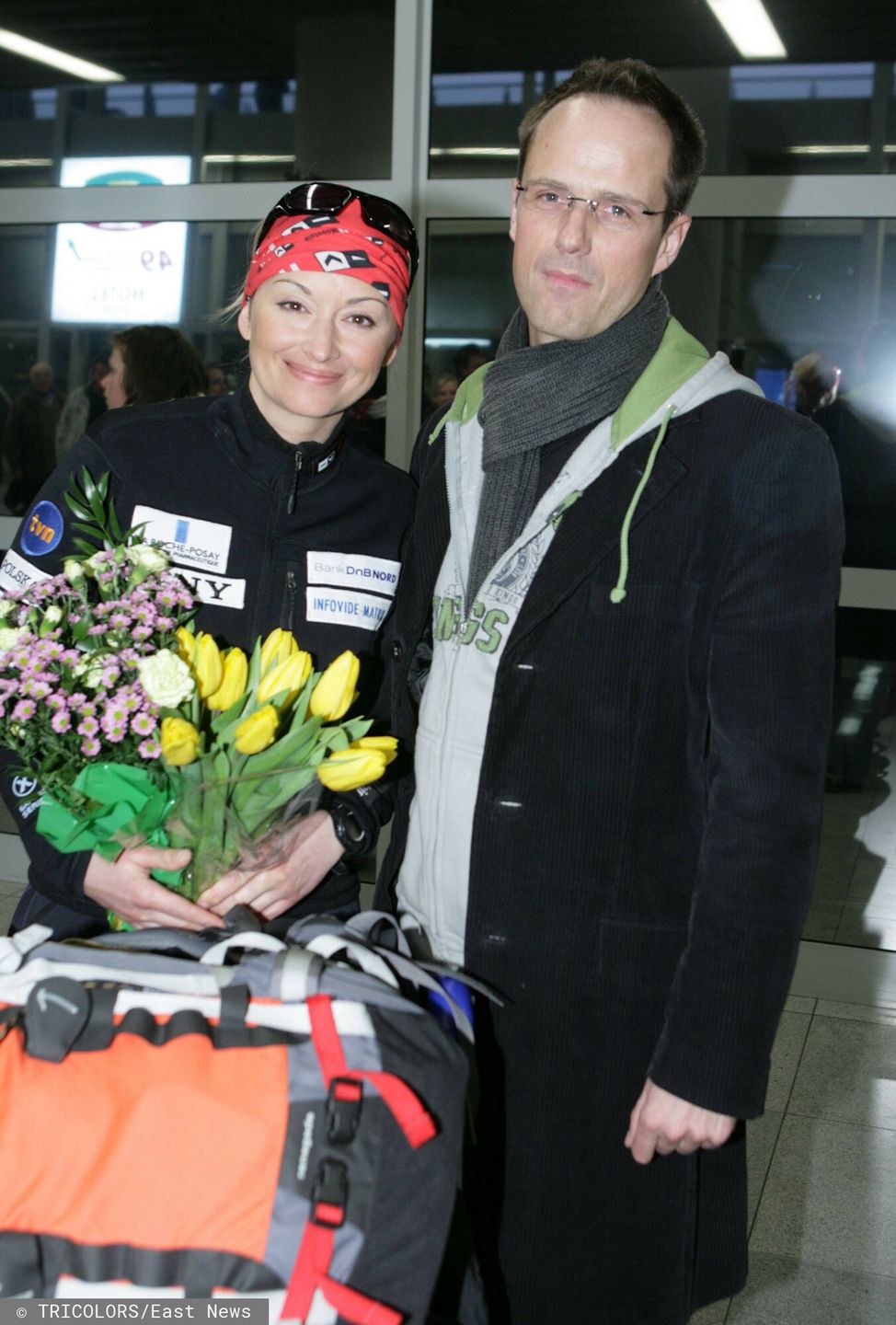 Martyna Wojciechowska i Jerzy Błaszczyk w 2009 roku 