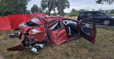 Tragiczny wypadek w Chabielicach. 13-latek zginął na miejscu