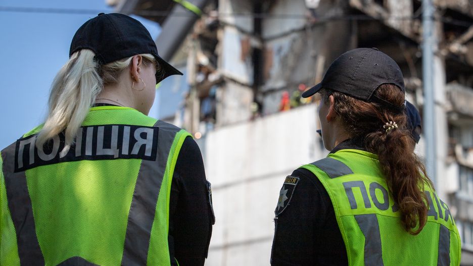 Ukraińska policja. Zdjęcie ilustracyjne