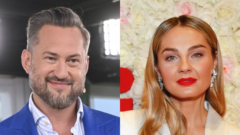 Małgorzata Socha i Marcin Prokop