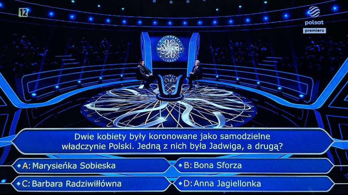 Uczestnik "Milionerów" musiał wykorzystać dwa koła na to pytanie 