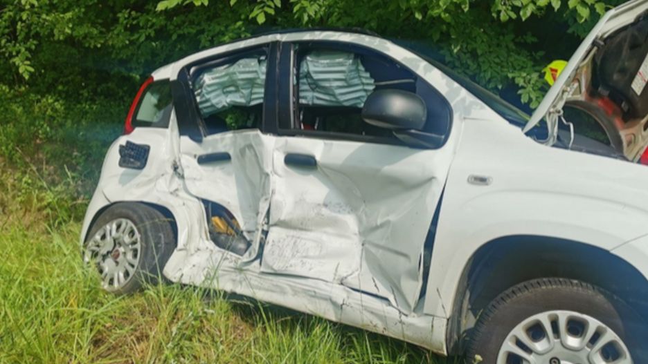 Pod Aleksandrowem doszło do wypadku.