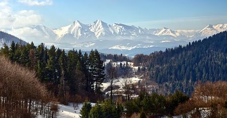 Rzadkie zjawisko w Tatrach. Spadł żółty śnieg. Ma związek z Saharą