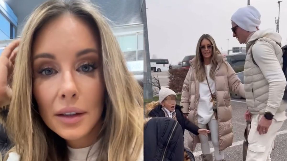 Małgorzata Rozenek z rodziną w podróży