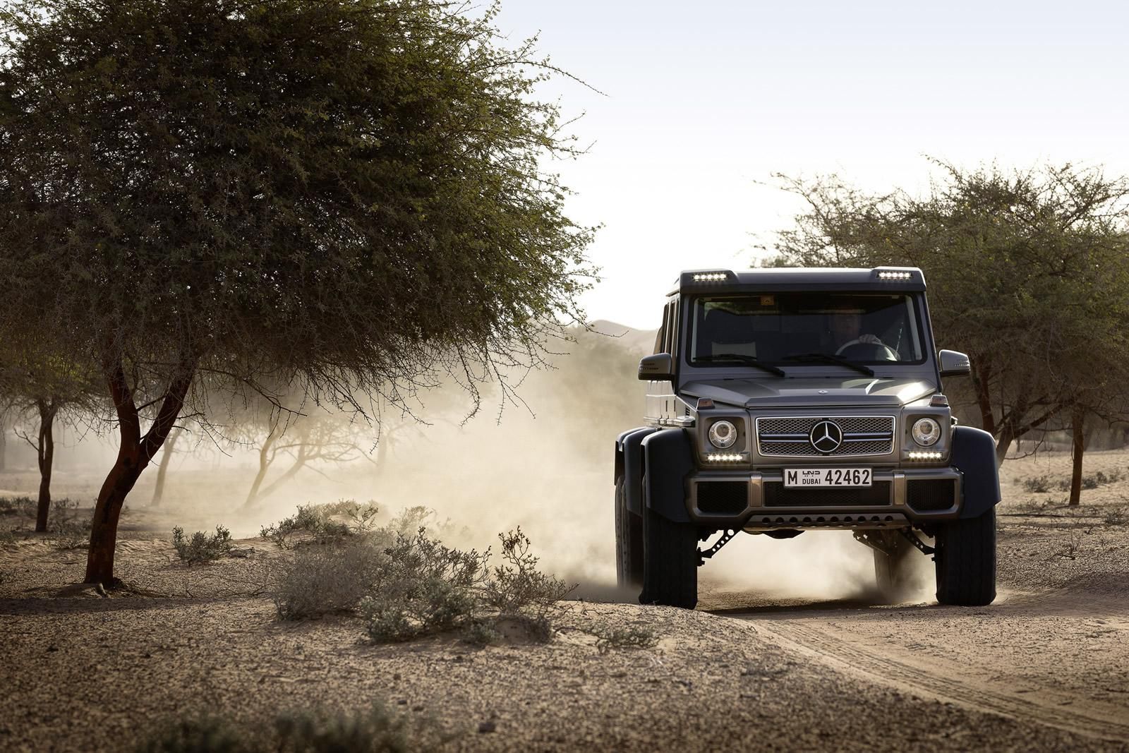Mercedes-Benz G63 AMG 6x6 - terenowy potwór [galeria] 30