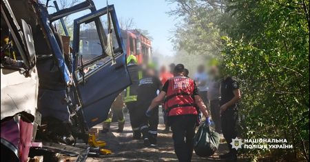 Poważny wypadek autobusów w Ukrainie. Wielu rannych i zabitych