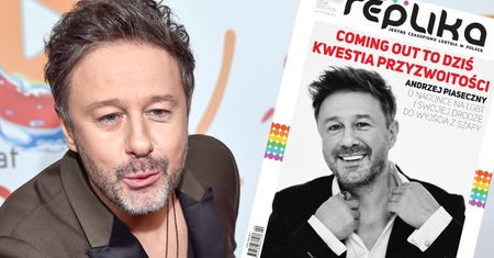 Andrzej Piaseczny wspomina, jak powiedział rodzicom o orientacji: "Czułem, że będą rozczarowani, że NIE DAM IM WNUKÓW"