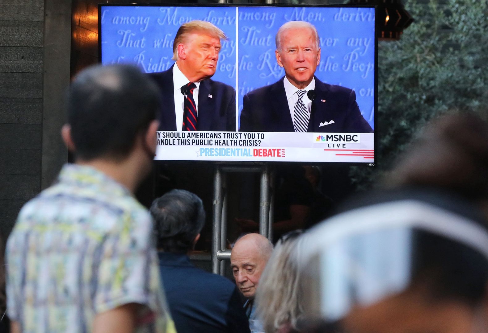 Wybory 2020 w USA. Jakie szanse po debacie ma Joe Biden? Sondaż dla BBC