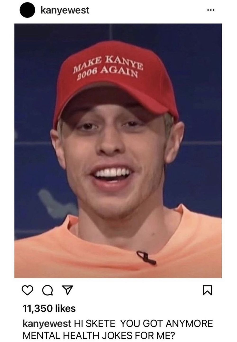 Kanye West znów zaczął atakować Peta Davidsona