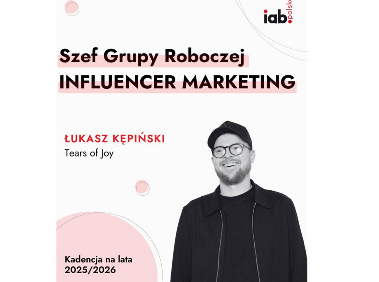 Nowy szef grupy roboczej influencer marketing w IAB Polska