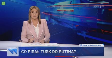 Sensacyjny list Tuska do Putina? Ujawniają Wiadomości TVP