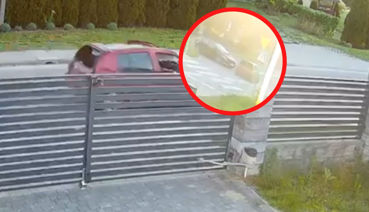 Auto miało odcięty dach. Wjechał na skrzyżowanie. Koszmar