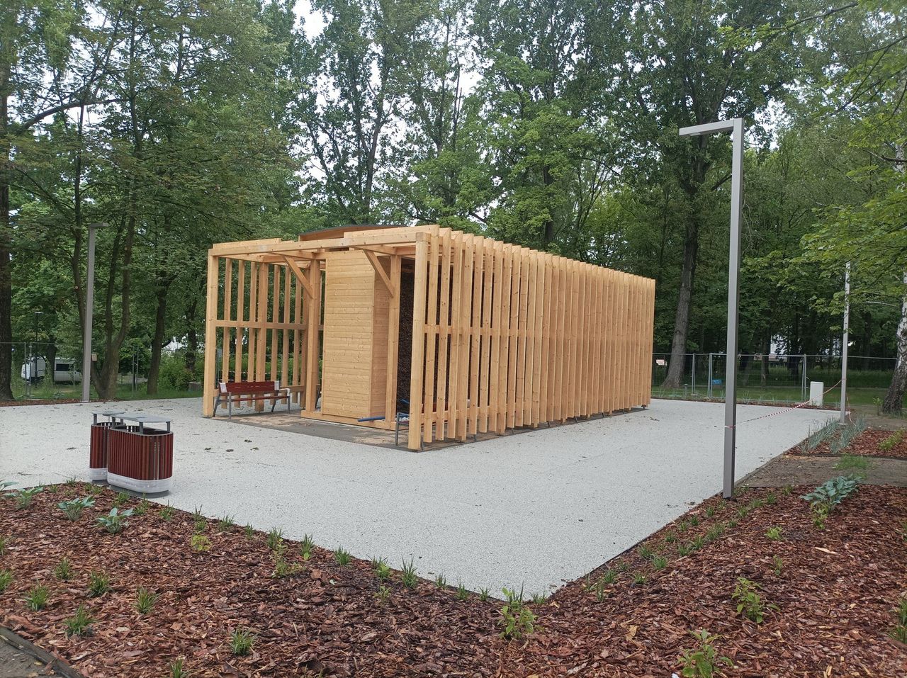 Tężnia w Świętochłowicach niemal gotowa. Chcieli jej sami mieszkańcy. Wkrótce otwarcie