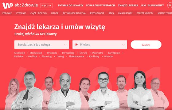 WP abcZdrowie pozwala umawiać wizyty lekarskie - Wirtualna Polska chce konkurować ze ZnanyLekarz.pl