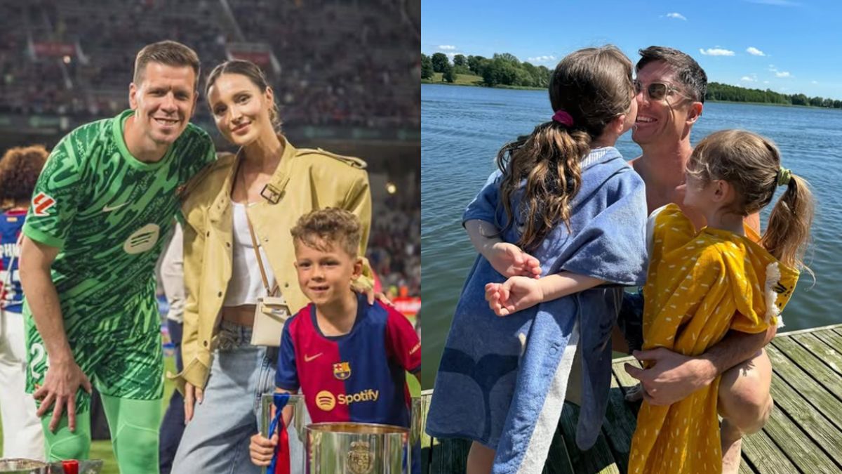 Rodziny Szczęsnych i Lewandowskich