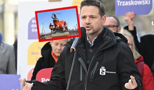 Trzaskowski zabrał głos. "Nie ma w stolicy miejsca na akty wandalizmu"