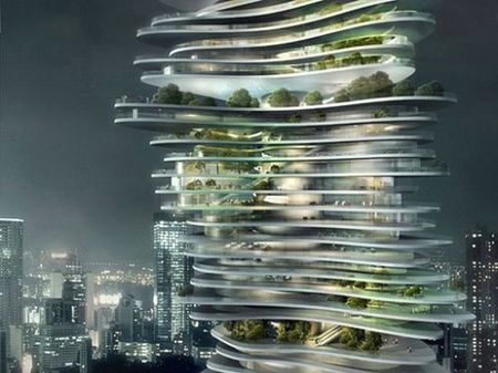 Szalona architektura czyli projekt Urban Forest dla Chin