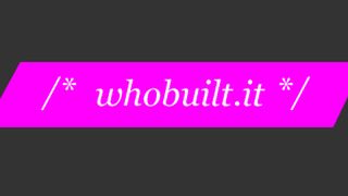 Sprawdź kto zrobił tę stronę z Whobuilt.it 1