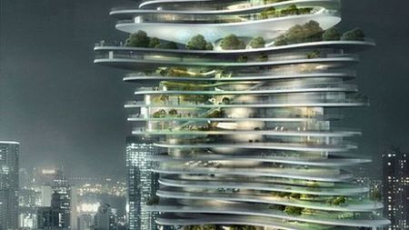 Szalona architektura czyli projekt Urban Forest dla Chin 1