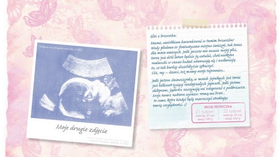 "Kalendarz Fasolki" dla przyszłych rodziców