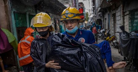 Tajfun Goni na Filipinach. Spowodował ogromne zniszczenia