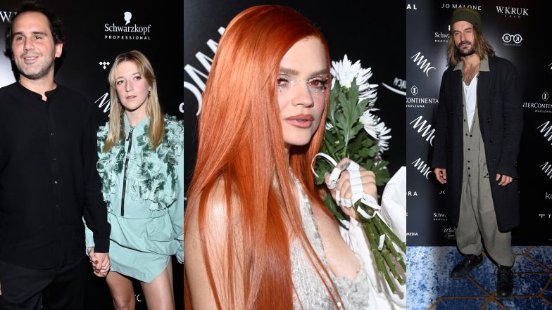 Celebryci na pokazie mody