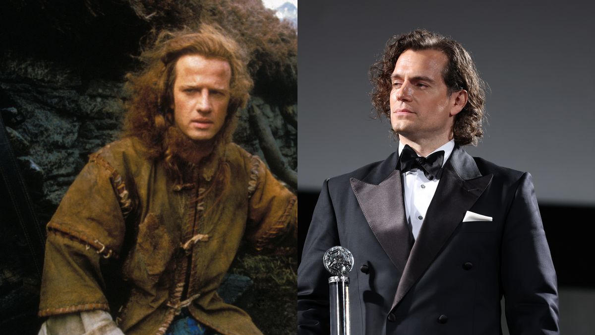 Christopher Lambert jako "Nieśmiertelny" w 1985 r., Henry Cavill