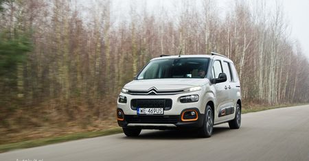 Osobowe Berlingo z silnikiem spalinowym? Zapomnij - kombivany i vany tylko na prąd