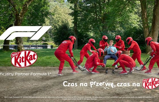 Marka KitKat oficjalnym partnerem Formuły 1