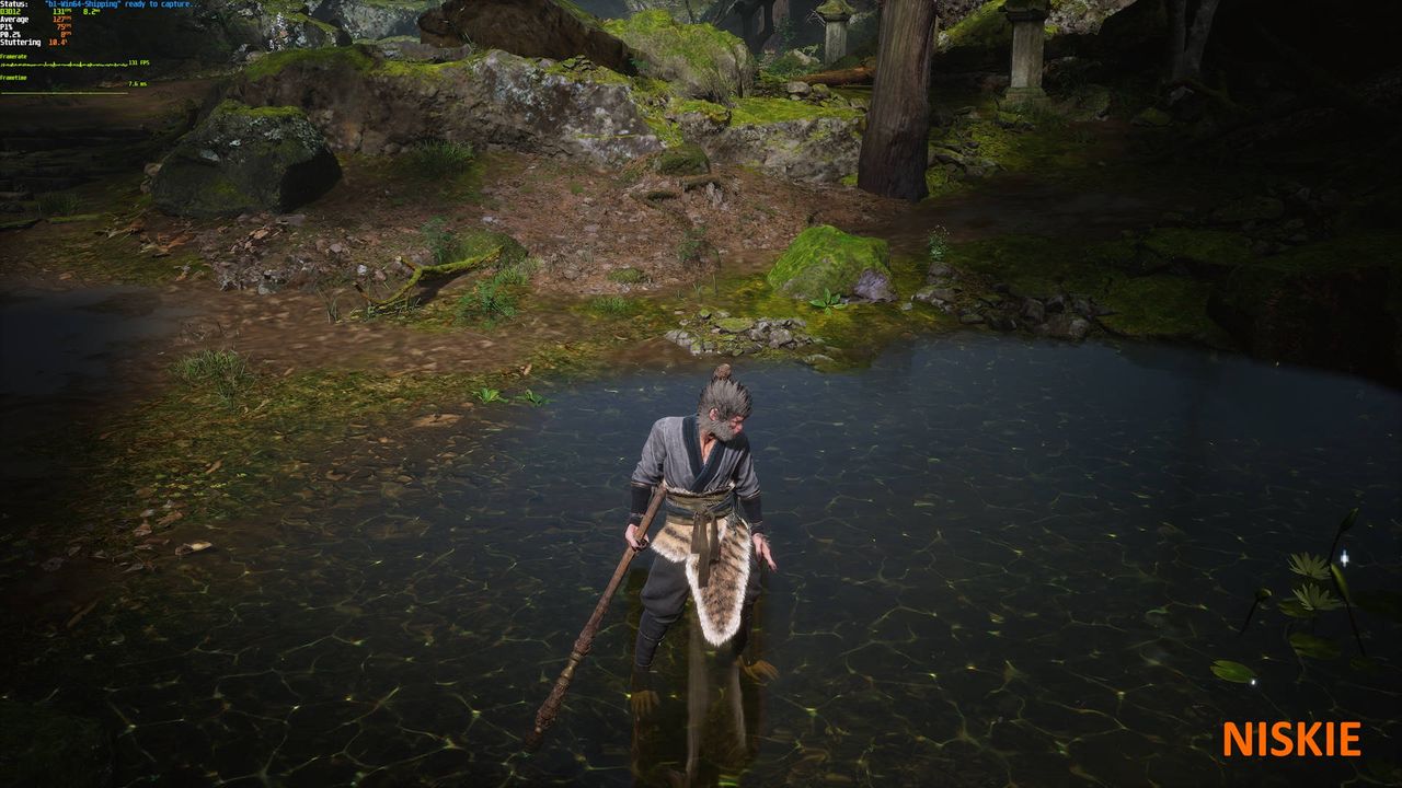 Black Myth Wukong - porównanie 2 - ustawienia niskie