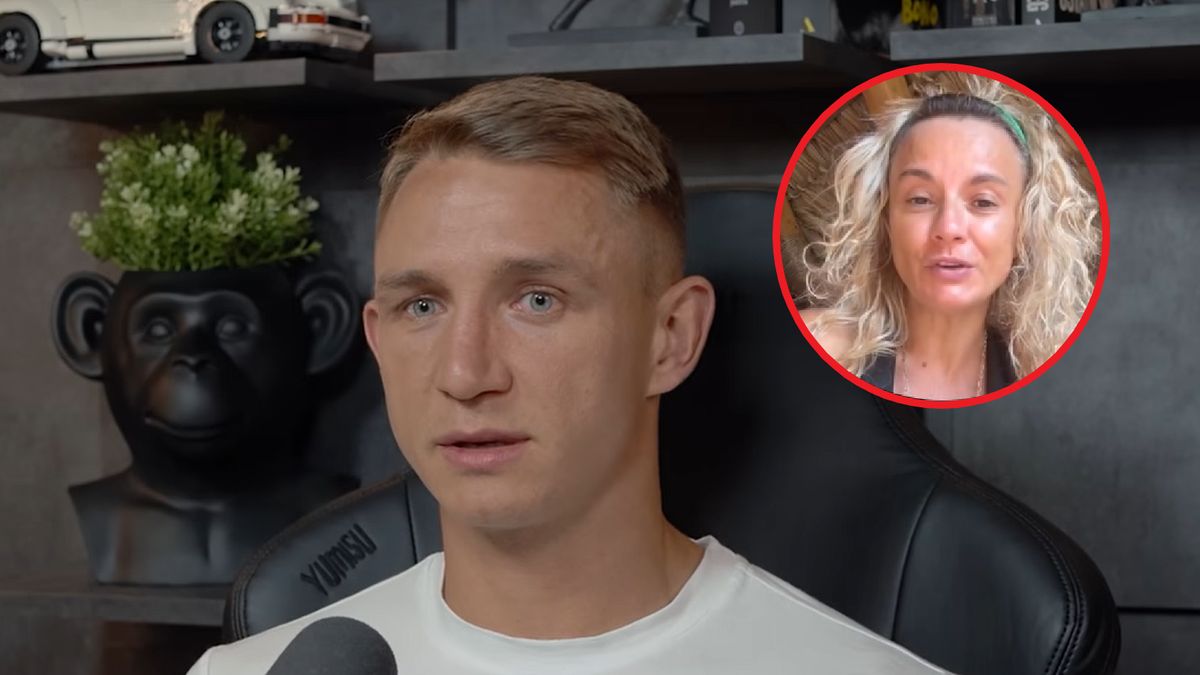 Na zdjęciu Jakub Rzeźniczak. W kółku Julia Izmalkowa