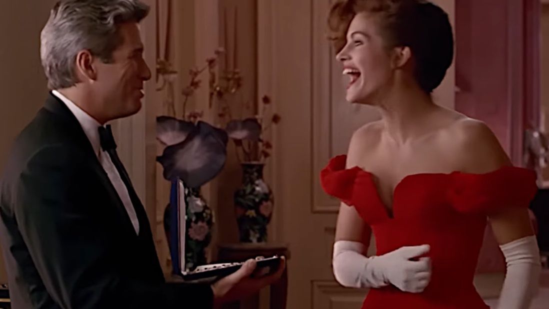 Richard Gere i Julia Roberts w "Pretty Woman"