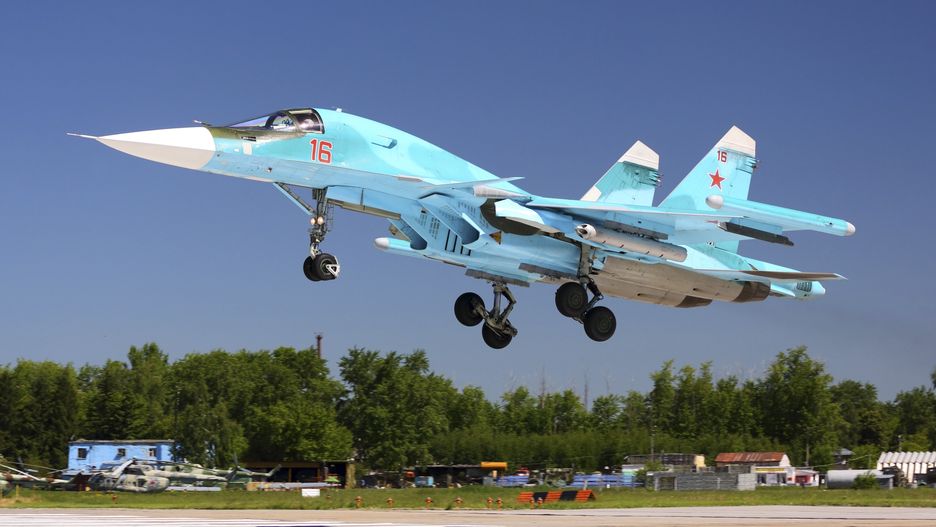 Rosyjski samolot Su-34 miał być sprzedany za 1 milion dolarów.