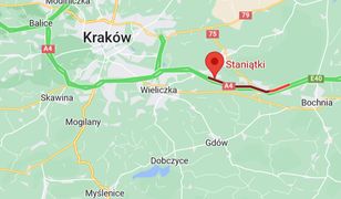 Karambol na autostradzie A4. Powstał kilkukilometrowy korek