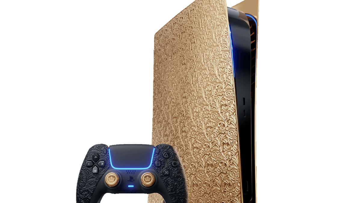 Złote PlayStation 5