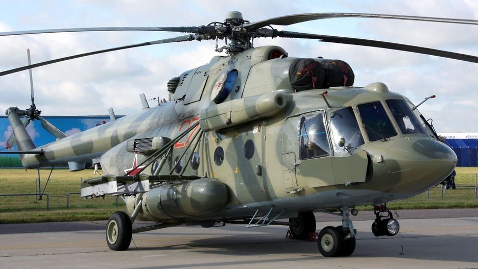 Rosyjski śmigłowiec Mi-8