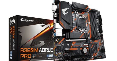 Gigabyte B360 M Aorus Pro - płyta do gier o niebanalnej stylistyce