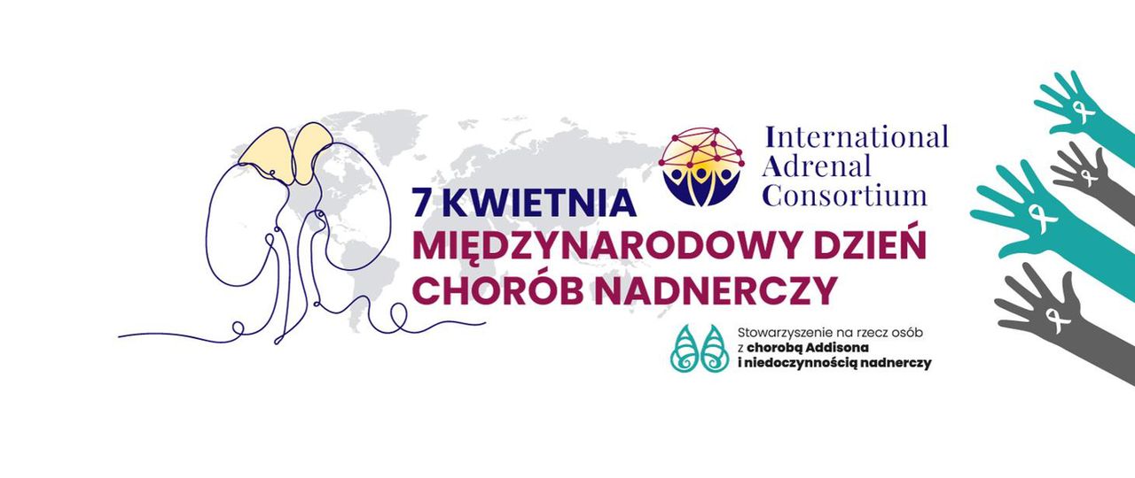 Małe gruczoły, wielkie ryzyko. 7 kwietnia świat po raz pierwszy mówi głośno o chorobach nadnerczy